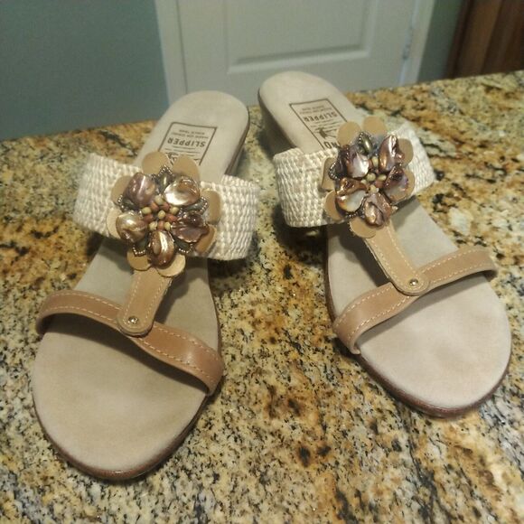 Island Slipper Women's Wedge Sandals Size 11 - Picture 2 of 12